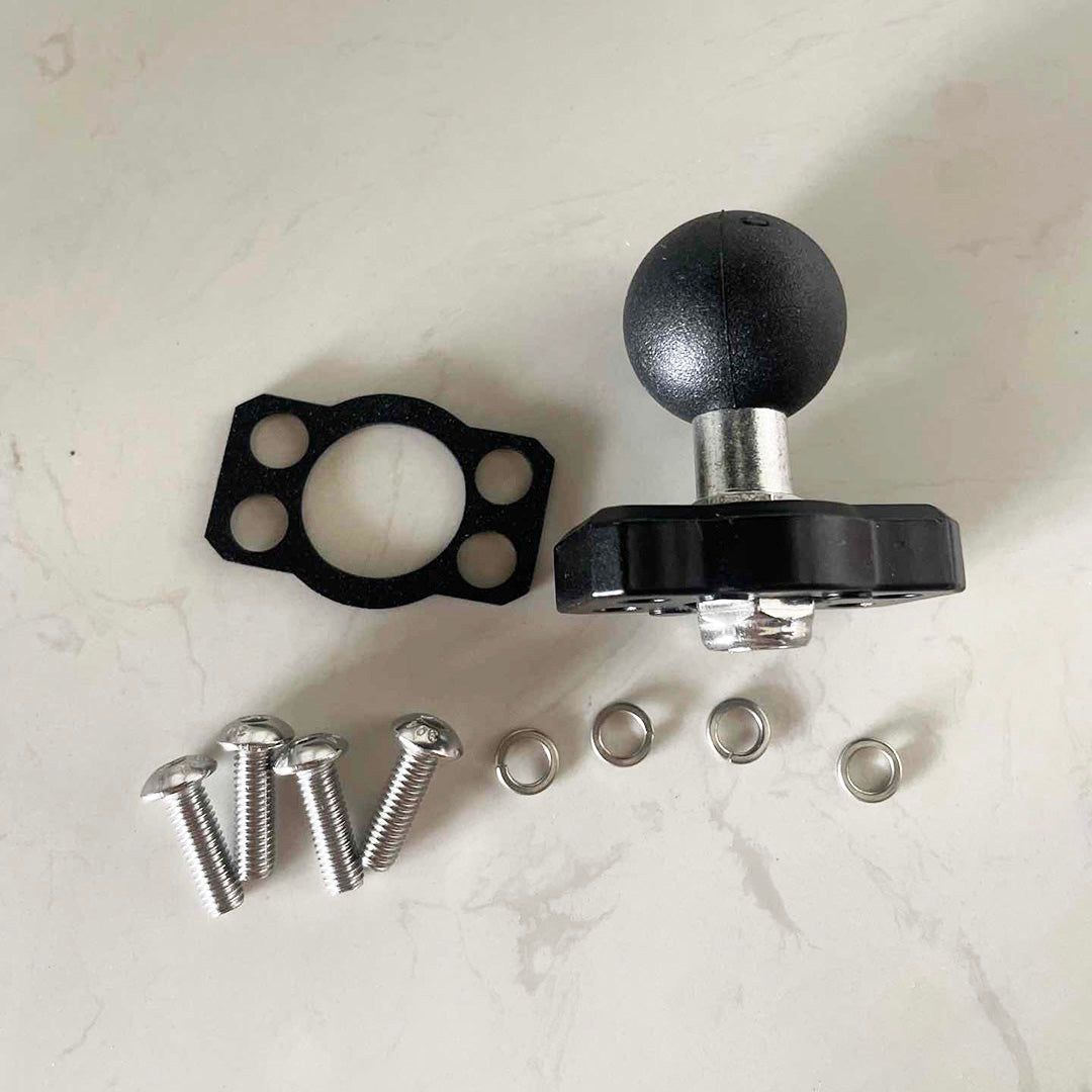 Xprite UTV Side Mirror Replacement Accessory | C-Clamp Mounting Bracket for 1.5"-2" Roll Bars