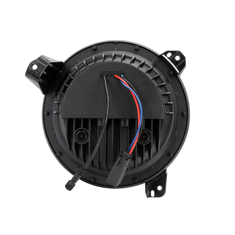 Star Style 9 Inch LED RGB Halo Headlights with Turn Signals for 2018-Later Jeep Wrangler JL and Gladiator JT