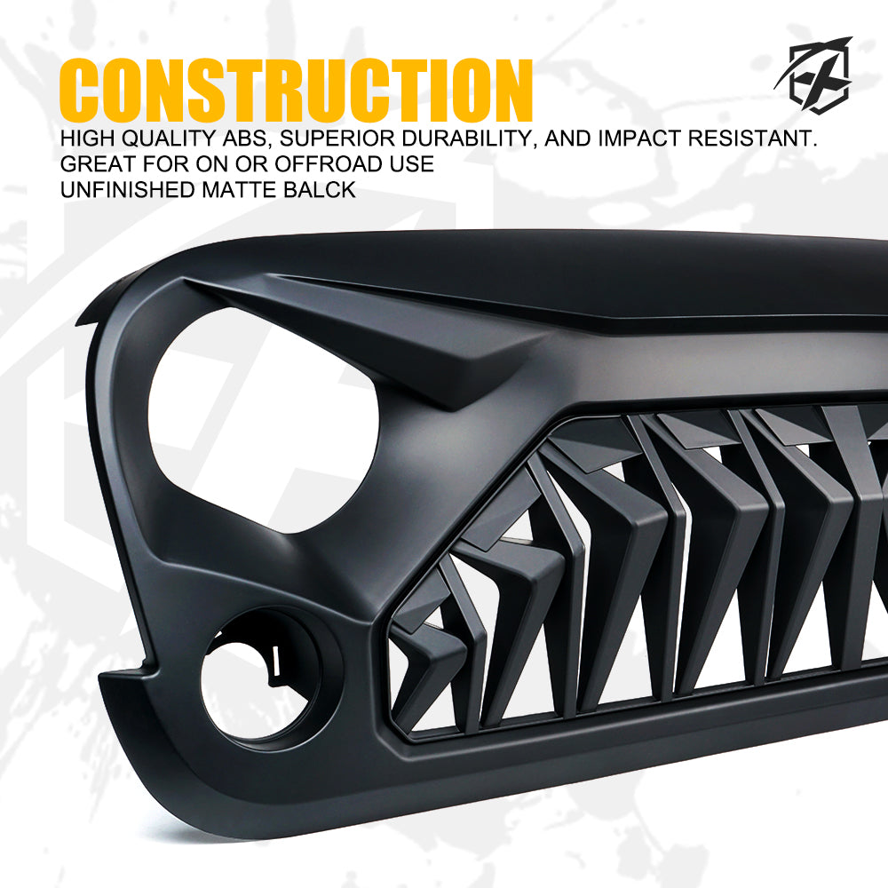 front grill for jeep wrangler