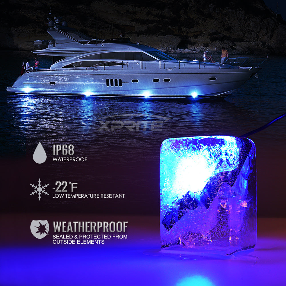 LED Rock Lights waterproof