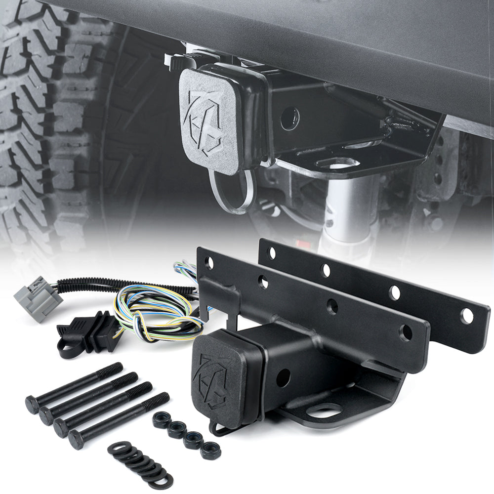 Xprite ZS-0102-JK-G2 2 inch Rear Receiver Tow Hitch