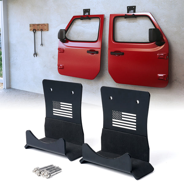 Wall Mount Storage Door Hangers for Jeep