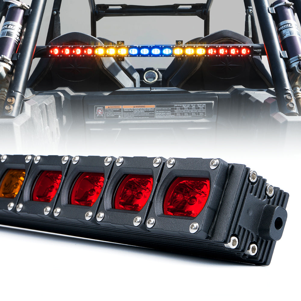 Xprite UTV-RSL-G9-RYBYR RX Series 30 G9 Rear LED Strobe Light Bar