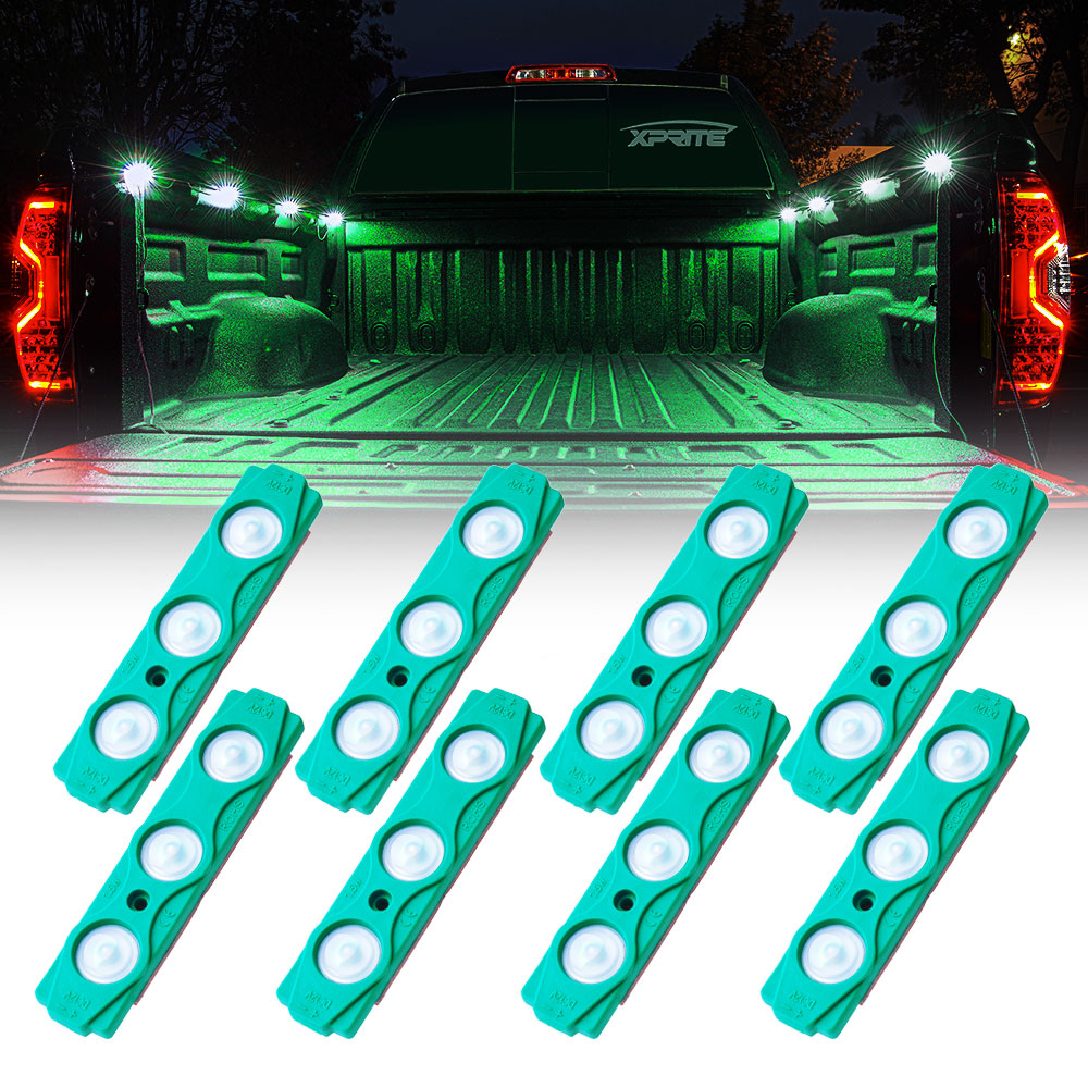 Truck Bed Lighting Kit Green
