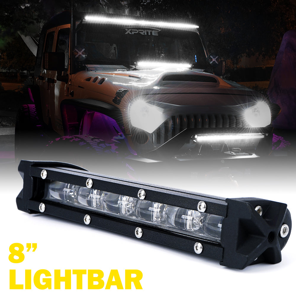 Xprite Ultra Thin Astro Series Flood Beam CREE LED Light Bar