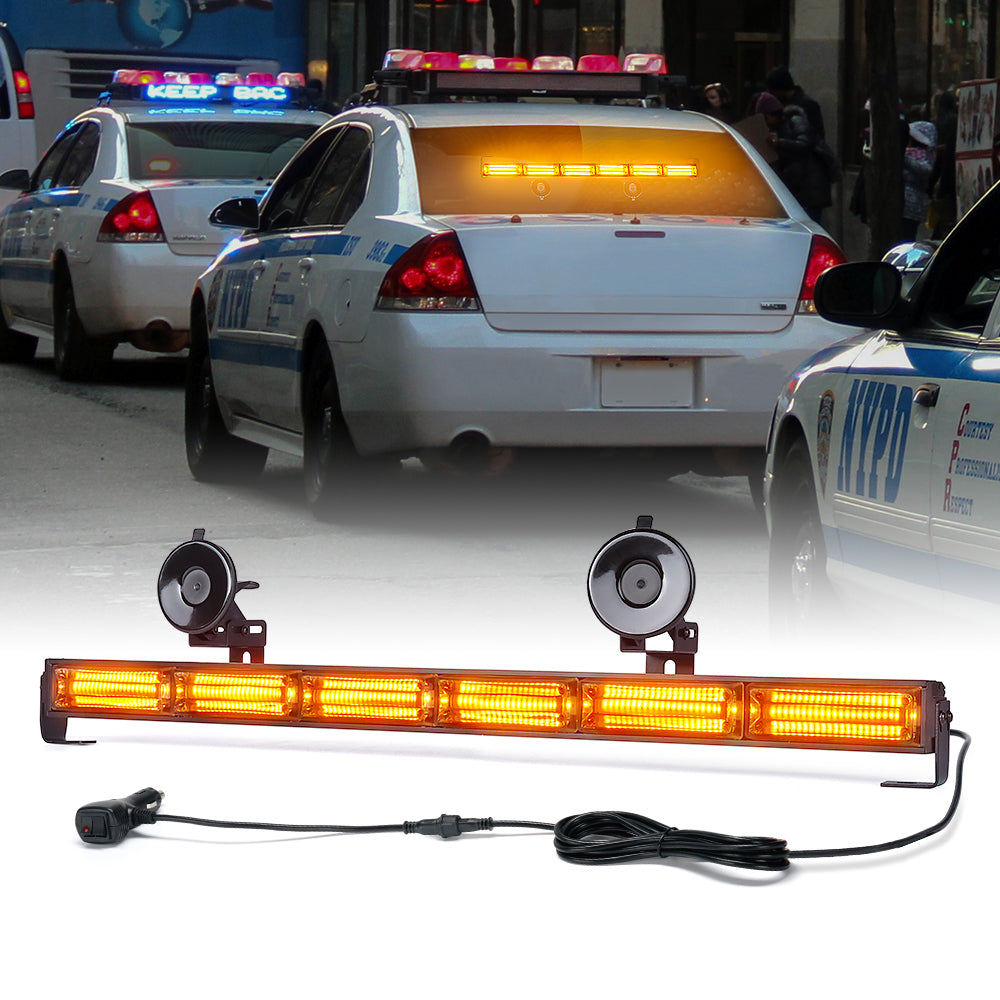 26" LED Traffic Advisor Strobe Light Bar | Controller 6 Series