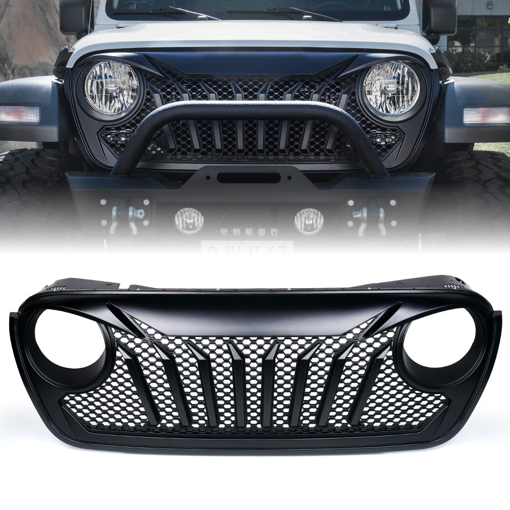 Replacement Grill for Jeep Wrangler JL/JT