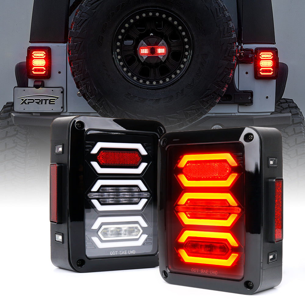 Soporte De Montaje De Matrícula Trasera De Coche Y Luz Para Jeep Wrangler JK 2006-2017 68064720 AA - AliExprs