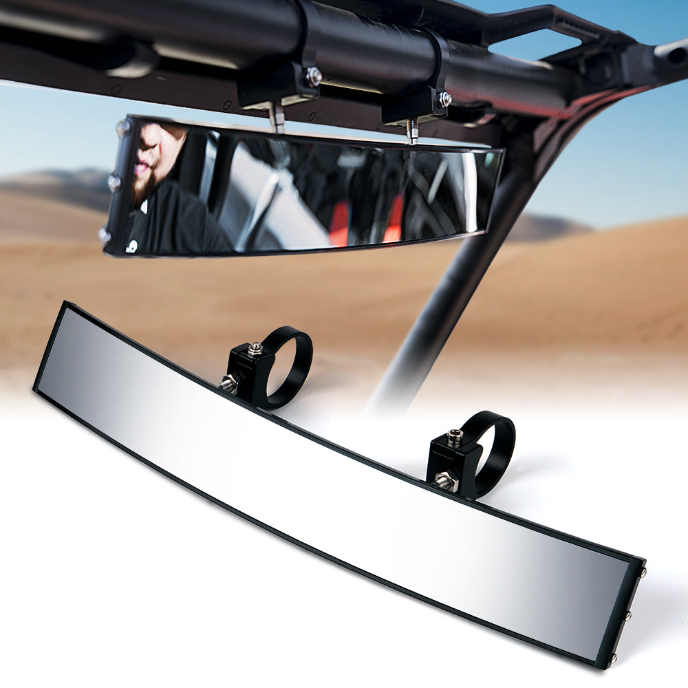Curved Rear View Mirror