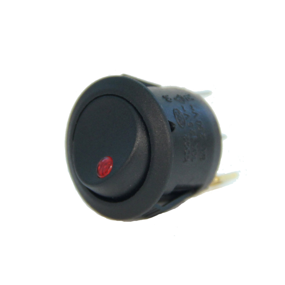 Xprite New 12V 20A Red LED Illuminated On off SPST Toggle Switch