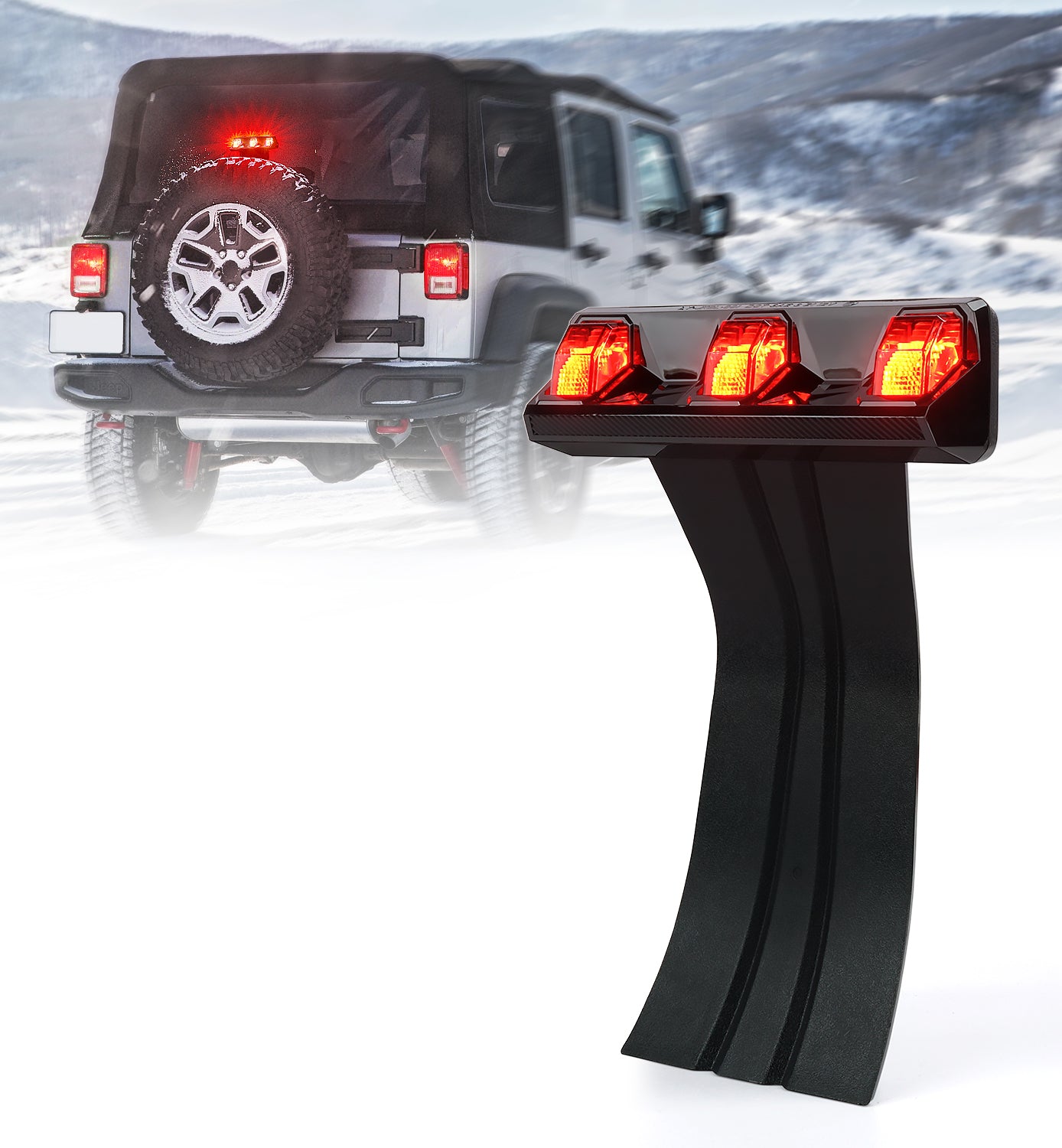 LED Third Brake Light for Jeep Wrangler JK