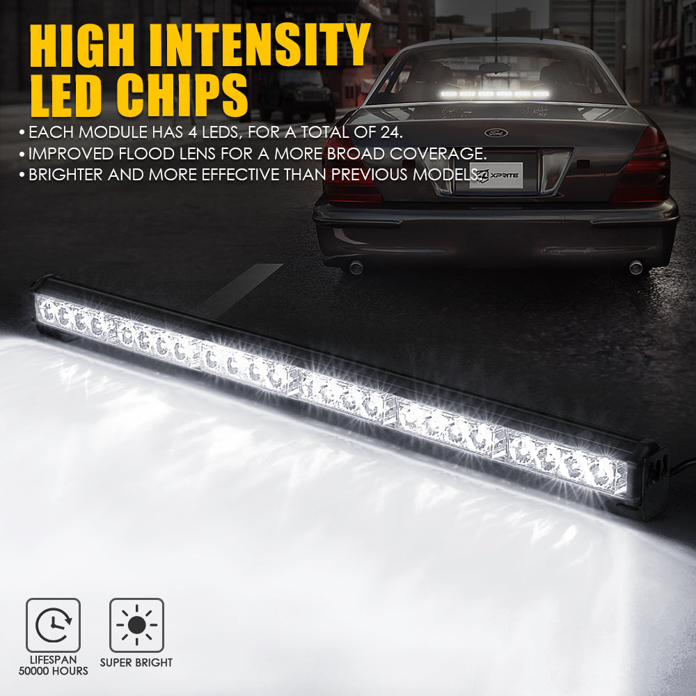 LED Strobe Light Bar Intensity