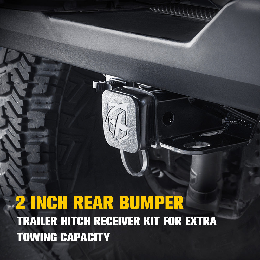 Jeep JK Tow Hitch Bumper