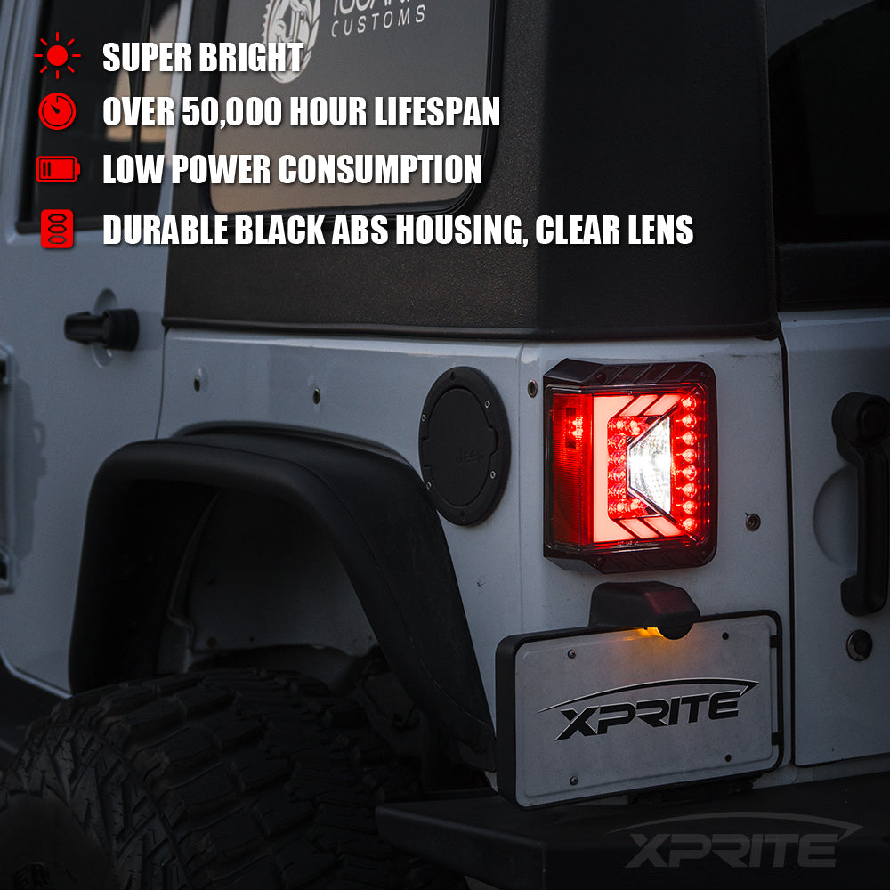 LED Taillights Bright