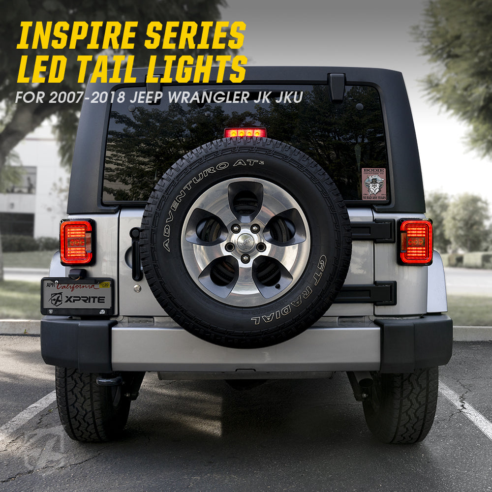 LED Taillights For Jeep JK Inspire