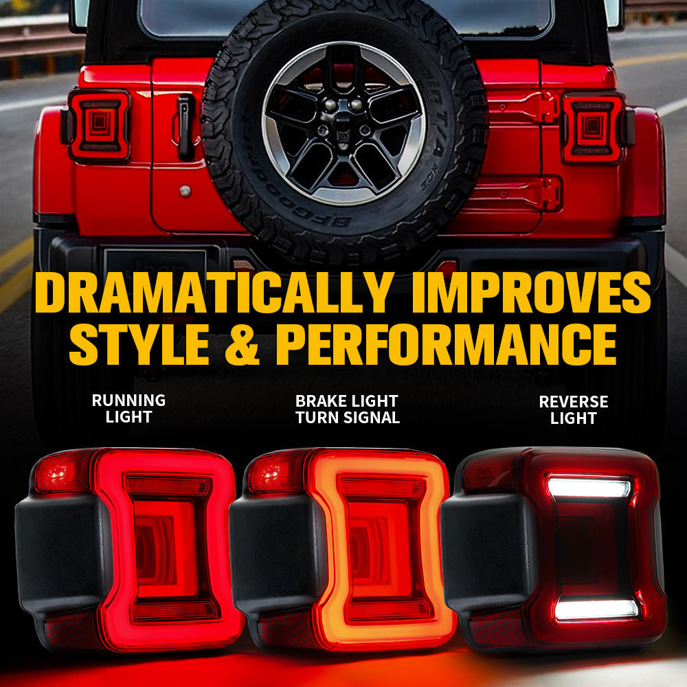 LED Taillights For Jeep JL Inspire