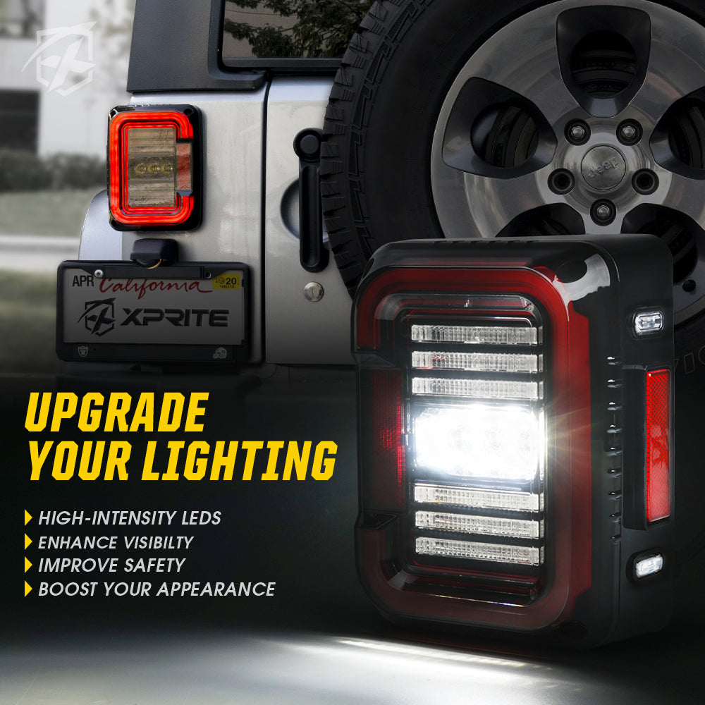LED Taillights For Jeep JK Upgrade