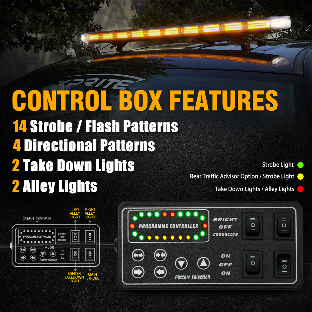 LED Strobe Light Bar Control Box