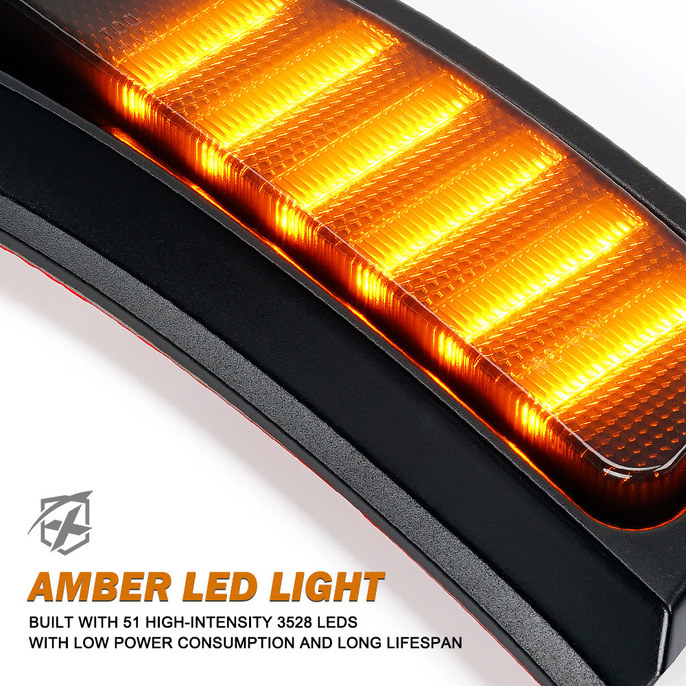 Amber Fender Marker Lights for Jeep JL & JT