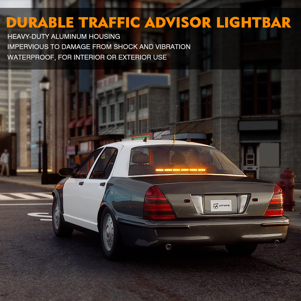 26"  LED Traffic Advisor Strobe Light Bar | Controller 6 Series