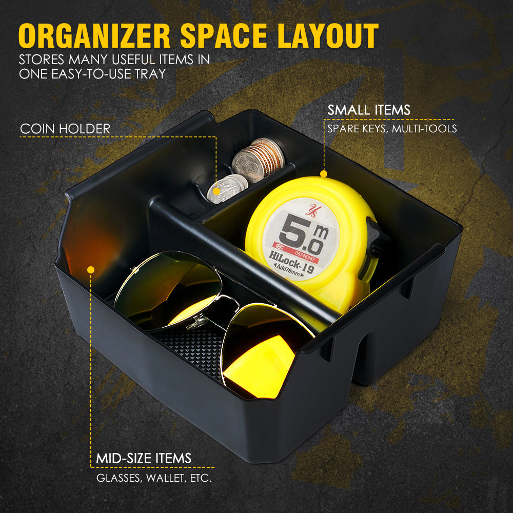 Center Console Organizer Space