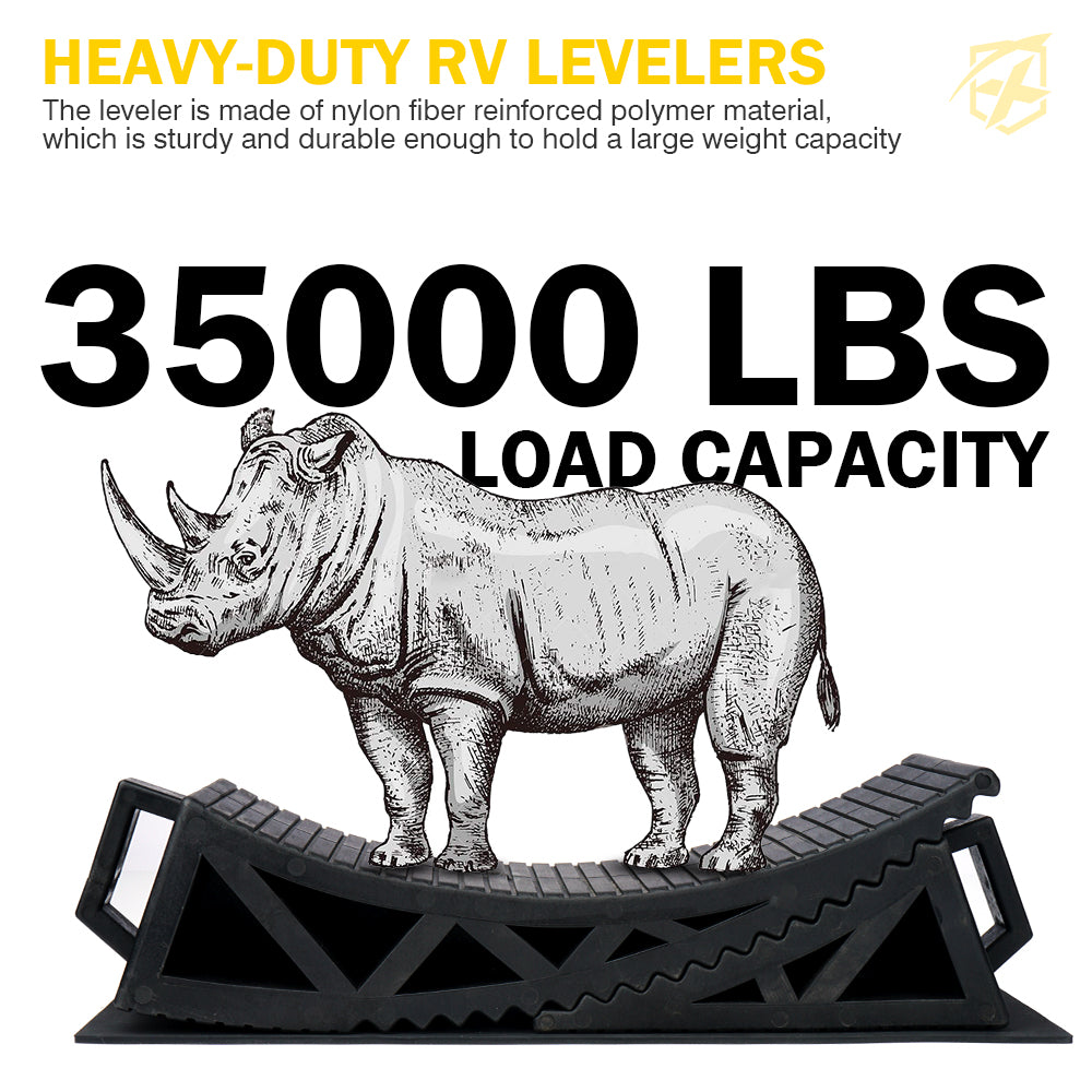 Heavy Duty Wheel Leveler Chock Block Kits for RV Camper