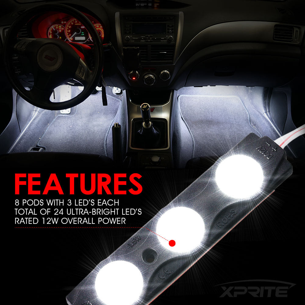 Xprite 60 RGB Truck Bed Bluetooth Lights Kit, Neon Accent Exterior Glow  Rails Light Strips w/APP Control & Wireless Remote, for Cargo, Tonneau  Cover