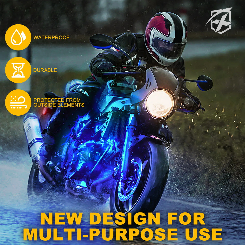 Motorcycle Underbody Glow Kit New Design