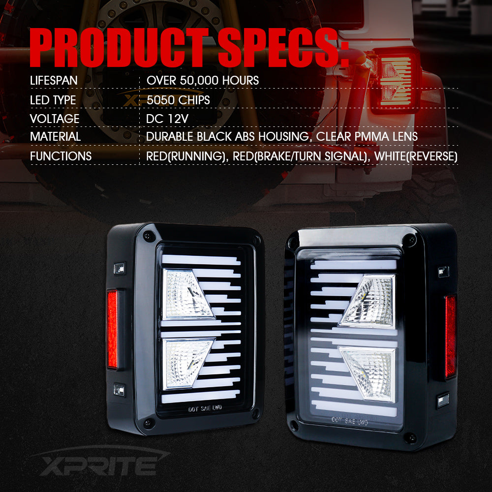 LED Taillights Specs