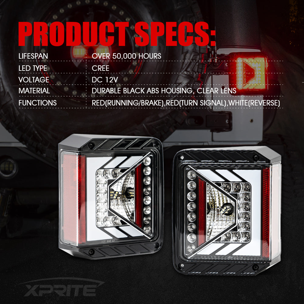 LED Taillights Specs