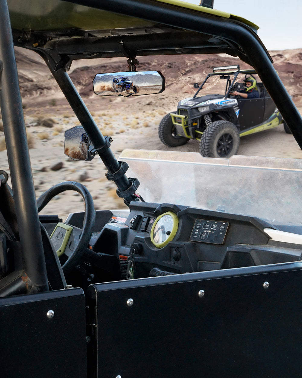 UTV Center Rear View Mirror