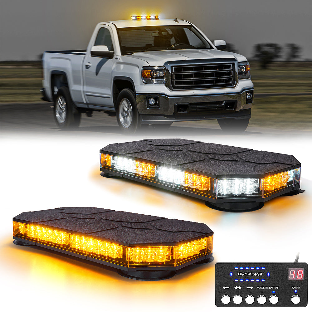 Mini Emergency Rooftop Light Bar with Magnetic Base | Ranger G1 Series