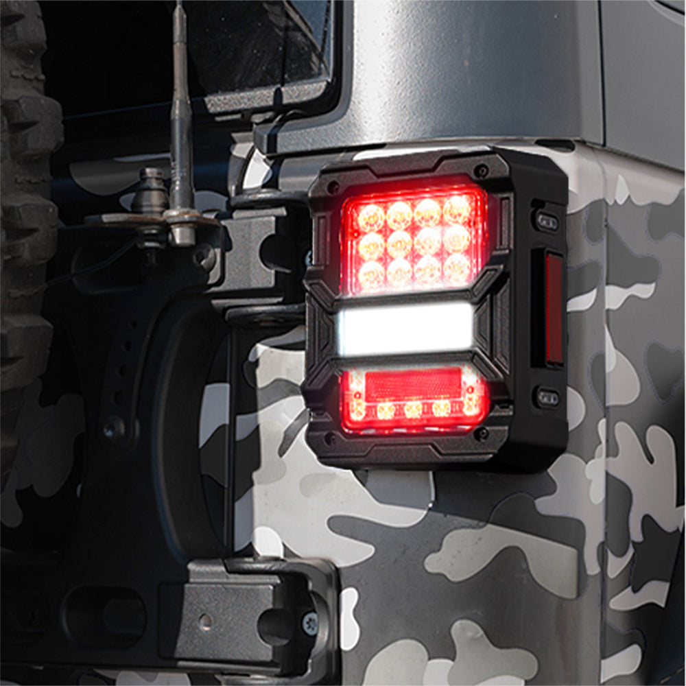 Tail Light Guard Cover on Jeep Wrangler JK 