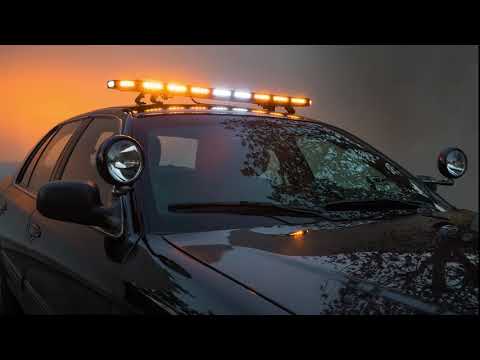 police car roof lights